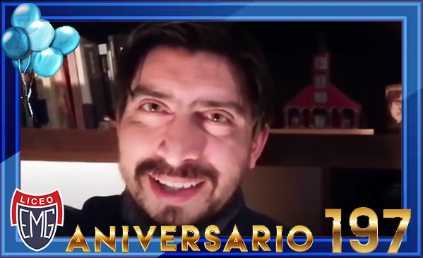 “En ruta hacia un nuevo aniversario LEMG”: saludo de exalumno Cristian Valdebenito