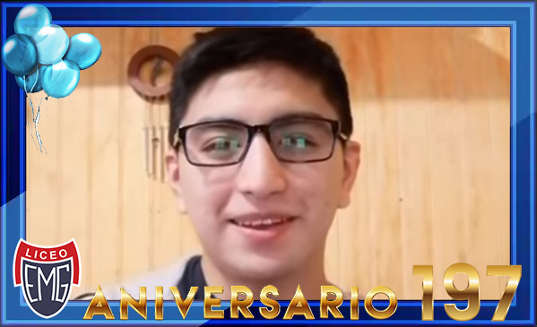 “En ruta hacia un nuevo aniversario LEMG”: saludo de exalumno Samuel Asken