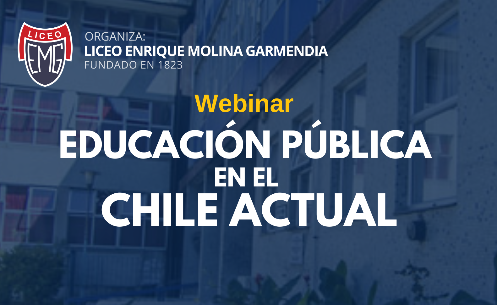 No te pierdas nuestro webinar “Educación Pública en el Chile actual”