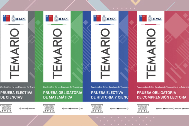 Descarga AQUÍ los Temarios de las Pruebas de Transición a la Educación Superior Admisión 2022