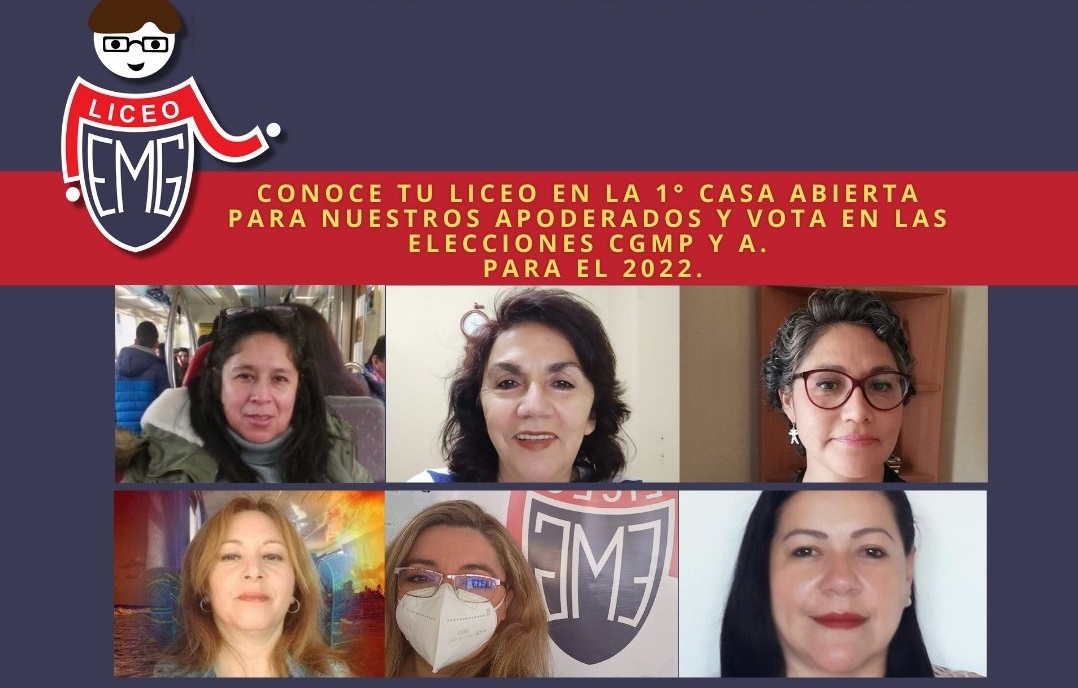 ¡Apoderada/o! 📢 ¡Ven a nuestra Casa abierta y vota para elegir al nuevo CGMPA!