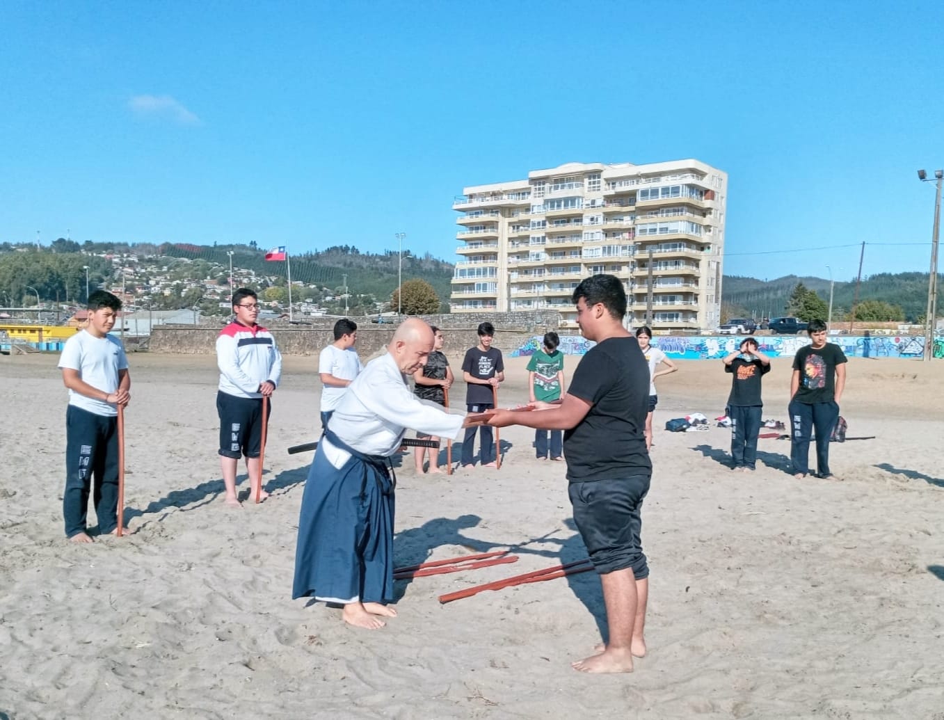 ¡Taller de Aikido realiza su primera salida práctica! 🙋‍♂️🧘‍♂️