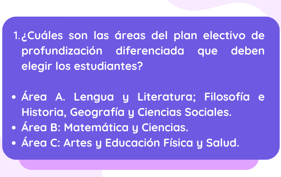 PROCESO DE ELECTIVIDAD | PREGUNTAS FRECUENTES