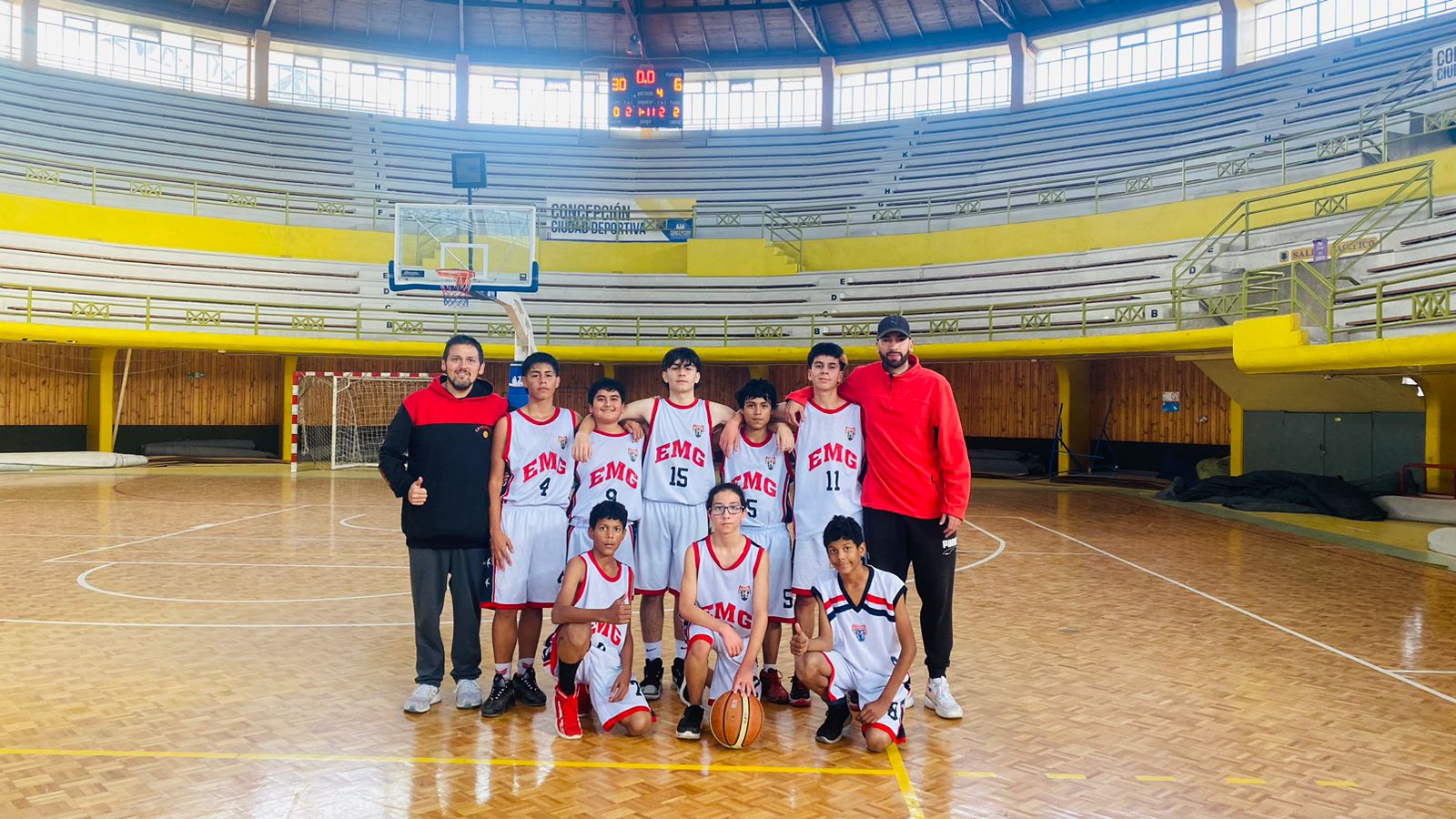 ¡Notable victoria de la sub 14 de Básquetbol en fase comunal!