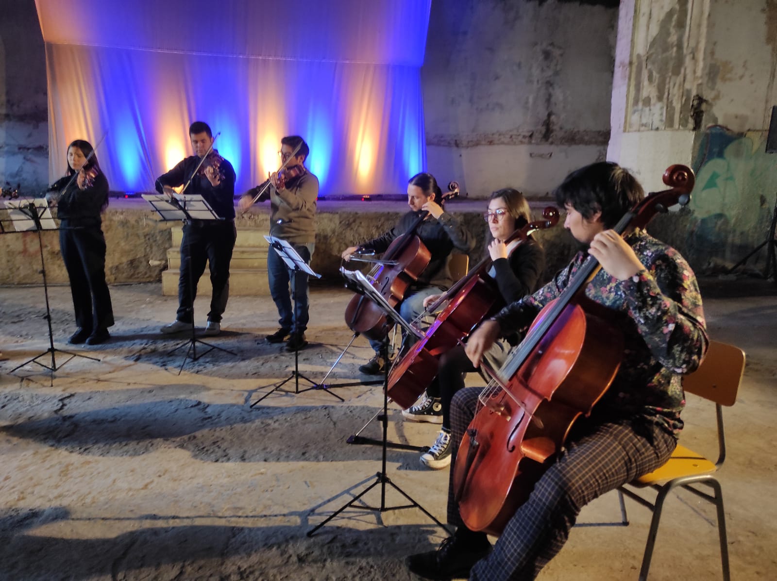 Día de los Patrimonios | Camerata de cuerdas “Antiguas Vanguardias” emocionó a público visitante