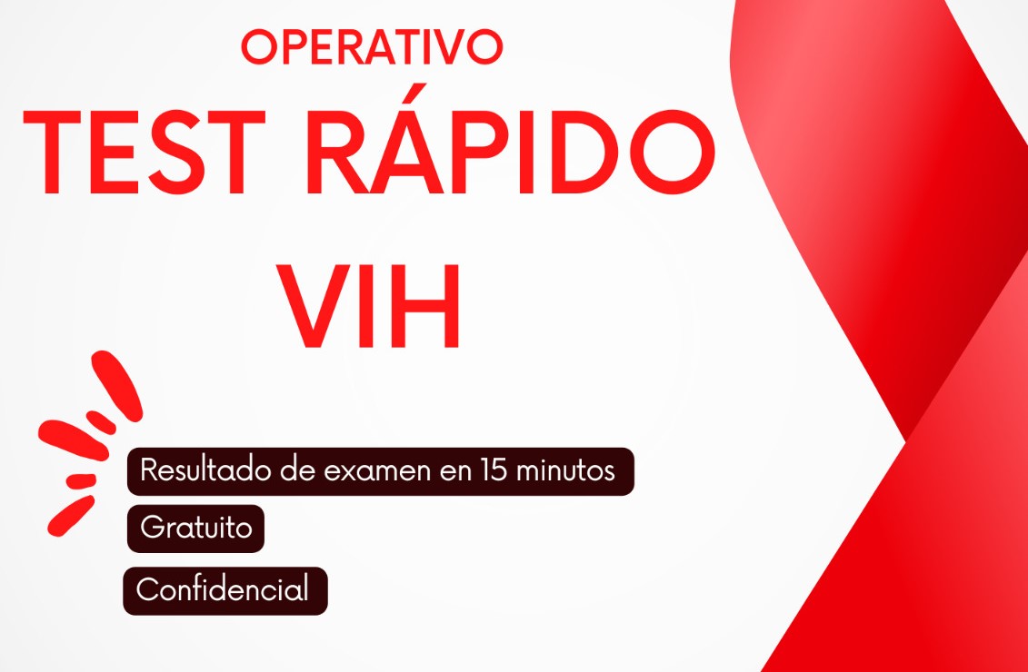 ¡Es importante cuidarnos! | Operativo de Test rápido de VIH