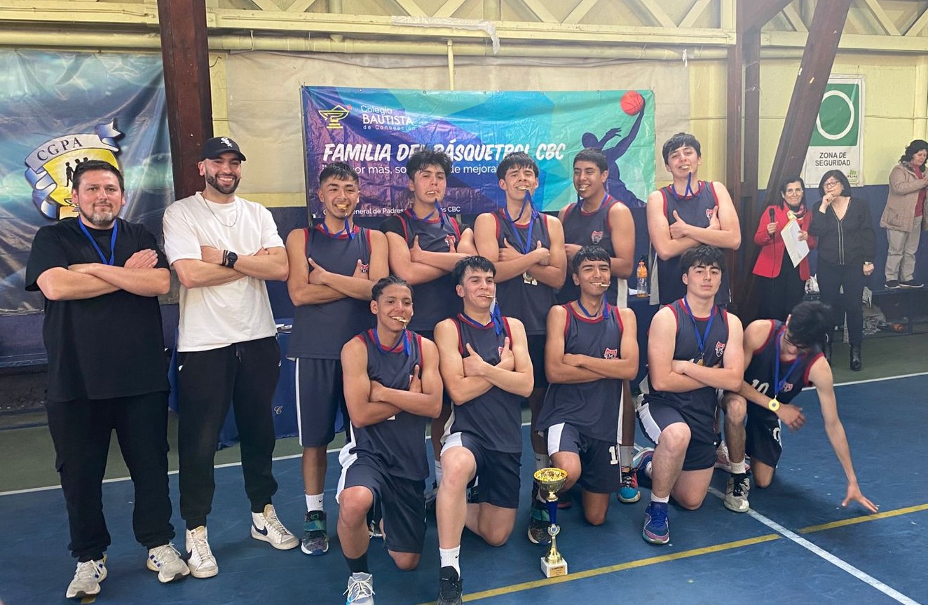 Liceo se corona Campeón en Torneo de Básquetbol del Colegio Bautista de Concepción